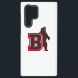 B & Bear Samsung Galaxy S22 Ultra Case<br><div class="desc">Check out these Brown University designs! Get all the latest Brown Bear gear here. All of these Zazzle products are customizable with your class year,  name,  and club. These products make perfect gifts for the Brown University student,  alumni,  family,  friend,  or fan in your life.</div>