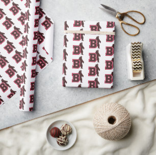 B & Bear Wrapping Paper