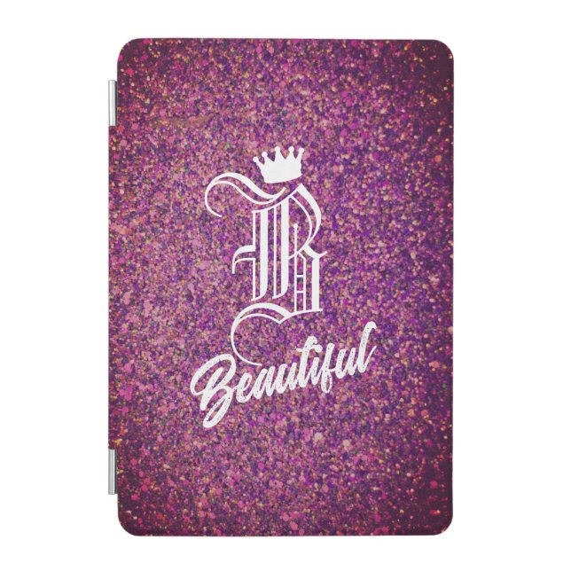 B Beautiful Pink iPad Smart Cover (Front)