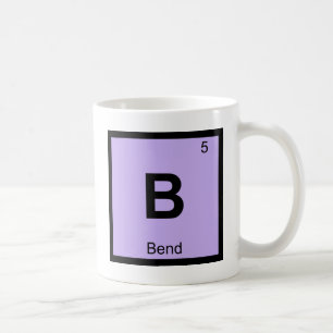 B - Bend Oregon Chemistry Periodic Table Symbol Coffee Mug
