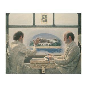B Block 1978 Wood Wall Art
