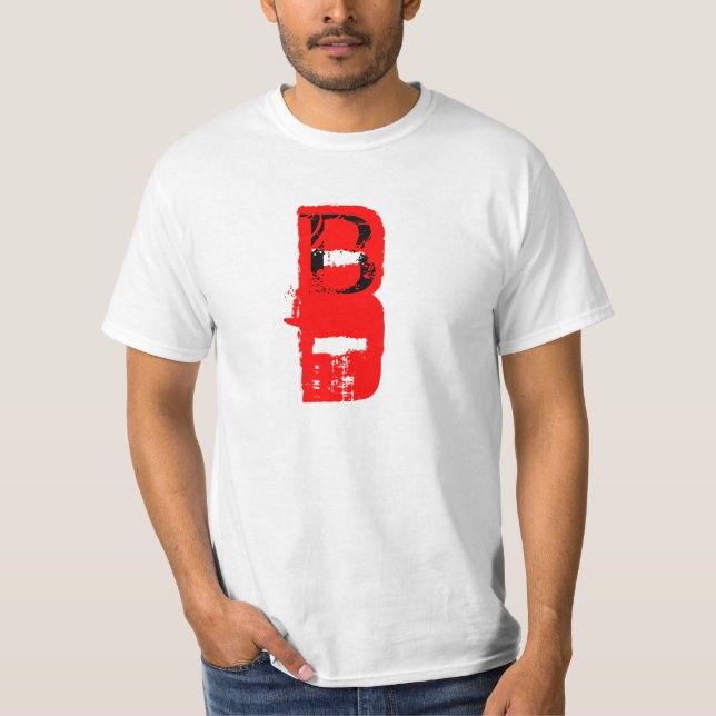 B- Blood Type Men Tee T-shirt (Front)