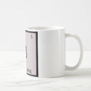 B - Bodybuilding Sports Chemistry Periodic Table Coffee Mug