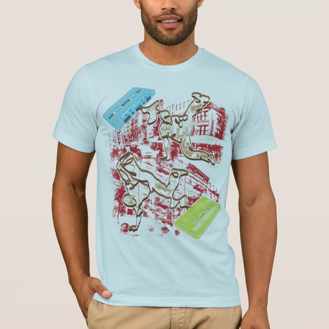 B-boy Cassette Battle T-Shirt (Front)