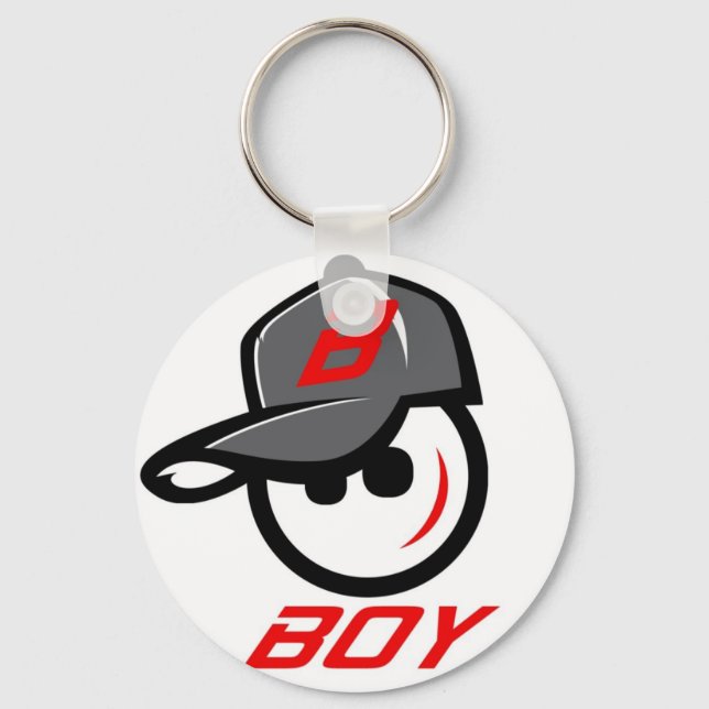 B-BOY KEYCHAIN (Front)