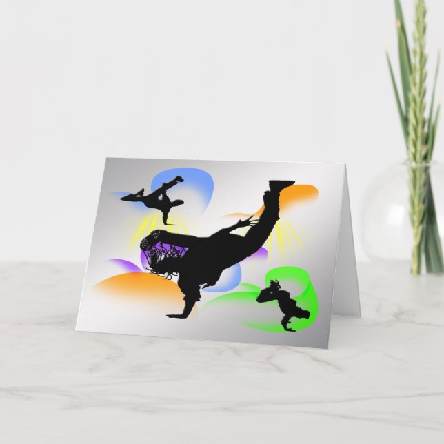 B-boying Card (Front)