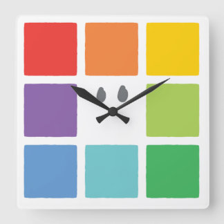B. Buttons Square Clock