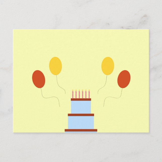 b cake copy postcard (Front)