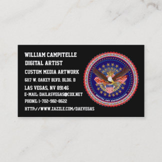 B-card-mine-2, William Campitelle Business Card