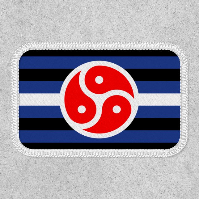 B/D/S/M Pride House Flag Patch (Front)