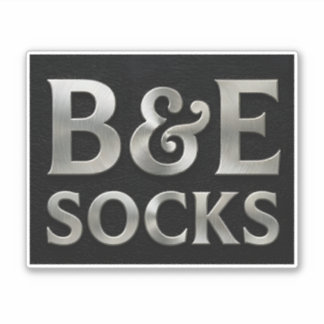 B&E Socks 0047920 Sticker