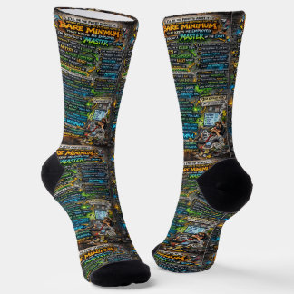 B&E Socks Bold and Elaborate Design 00302