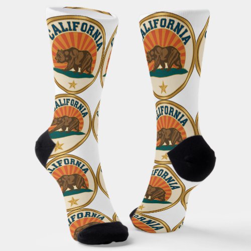 B&E Socks Bold and Elaborate Design 00373