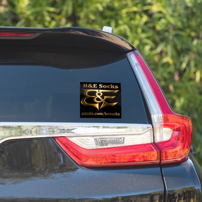 B&E Socks Bold & Elaborate Design 0048173 Sticker (Car Side)