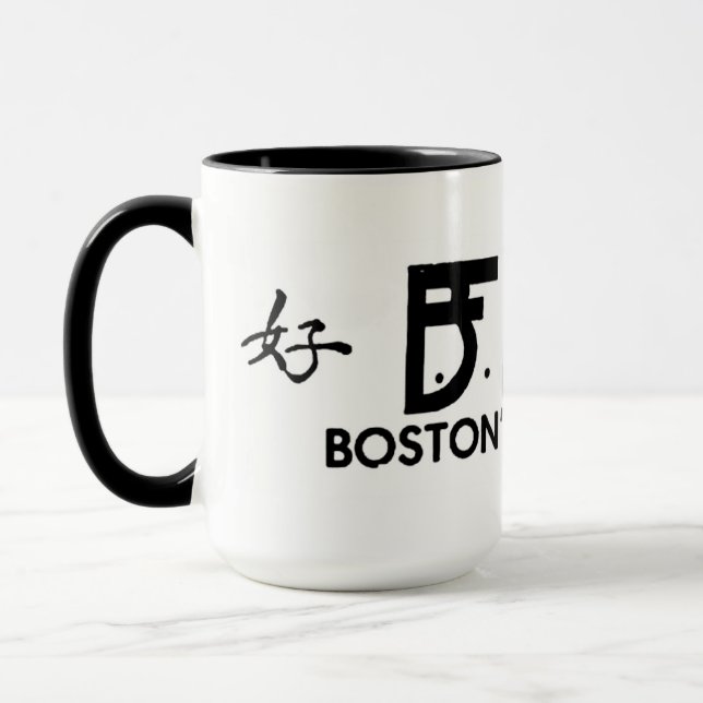 B.F. Raid (Boston's Final Raid) coffee mug (Left)