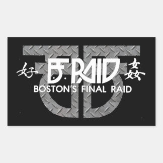B.F. Raid (Boston's Final Raid) Stickers