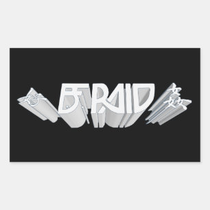 B.F. Raid set of 4 stickers 