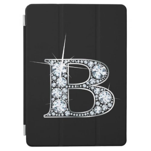 B Faux Diamond iPad Air Cover