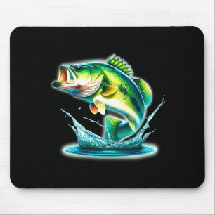 B Fish Jumng Comfort Colors Adult Heavyweight Mouse Pad