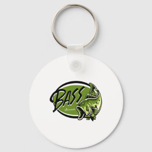 B Fisherman Fishing For B Tee B Whisperer Keychain