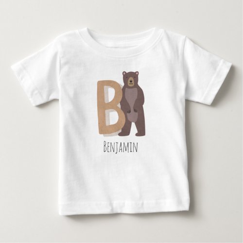 B for Bear Baby T_Shirt
