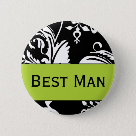 B&g Best Man Button
