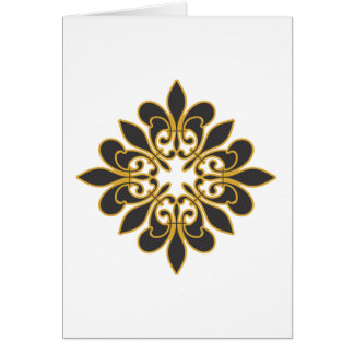 b & g fleur de lis e.ai cards