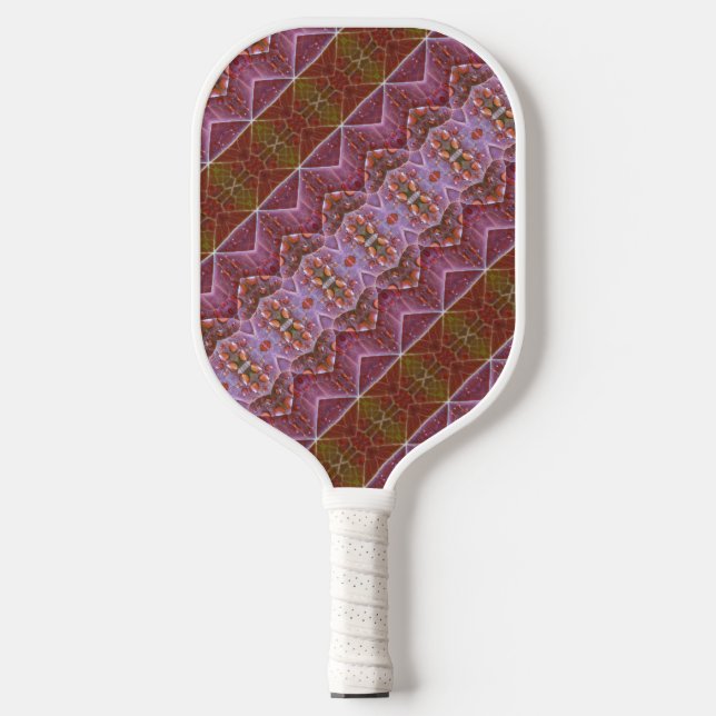 B & G L Ikat Pickleball Paddle (Front)