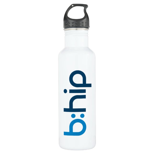 b:hip stainless steel water bottle (Front)