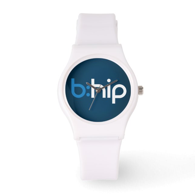b:hip white sporty watch (Front)
