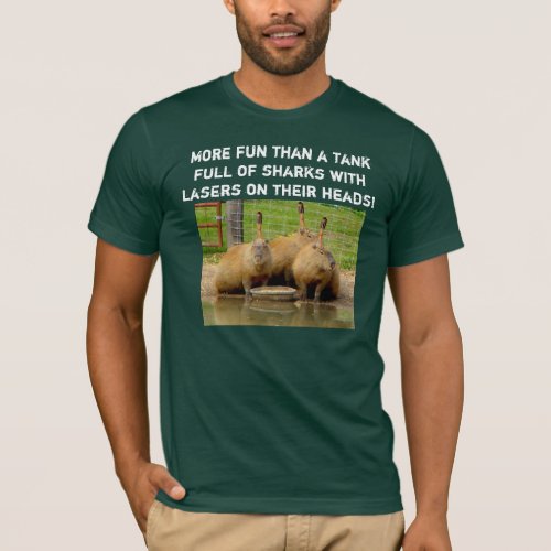 B _ Humorous Capybara T_Shirt 2