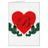 B in a heart (Front)