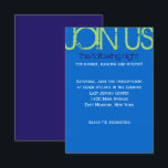 B Initial Collection Bar Bat Mitzvah Party Card<br><div class="desc">WELCOME!!! I can personally help you with your order! Ask me anything! EVERYTHING is customizable! All my designs are ONE-OF-A-KIND original pieces of artwork designed by me! You can only find them here! Most are created using Adobe Illustrator or Adobe Photoshop. Others are unique hand painted items in watercolor, gouache,...</div>