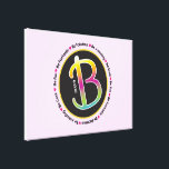 B Initials BE AMAZING Bat Mitzvah Sign In Board<br><div class="desc">Email me requests at marlalove@hotmail.com</div>