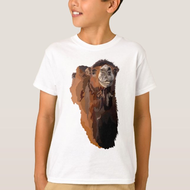 B is for Bactrian Camel T-Shirt (Front)