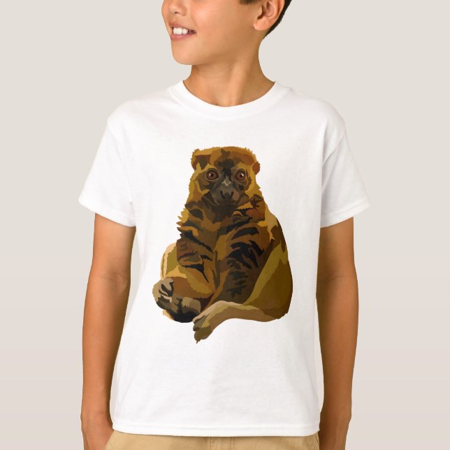 B is for Bamboo Lemur T-Shirt (Front)