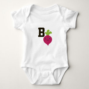 B is for Beet Baby Bodysuit