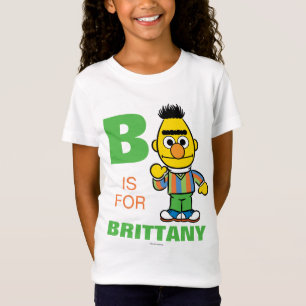 B is for Bert Add Your Name T-Shirt