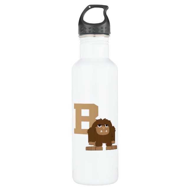 B is for Bigfoot Water Bottle (Front)