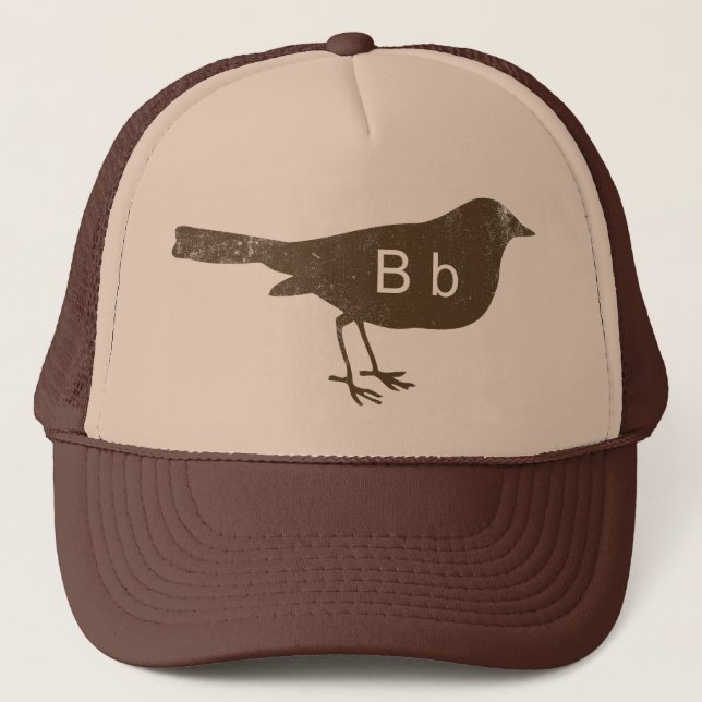 B is for BIRD Trucker Hat (Front)