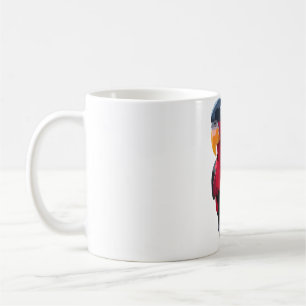 B is for Black Capped Lory Coffee Mug