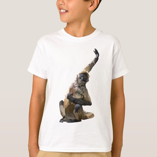 B is for Black Handed Spider Monkey T-Shirt (Front)