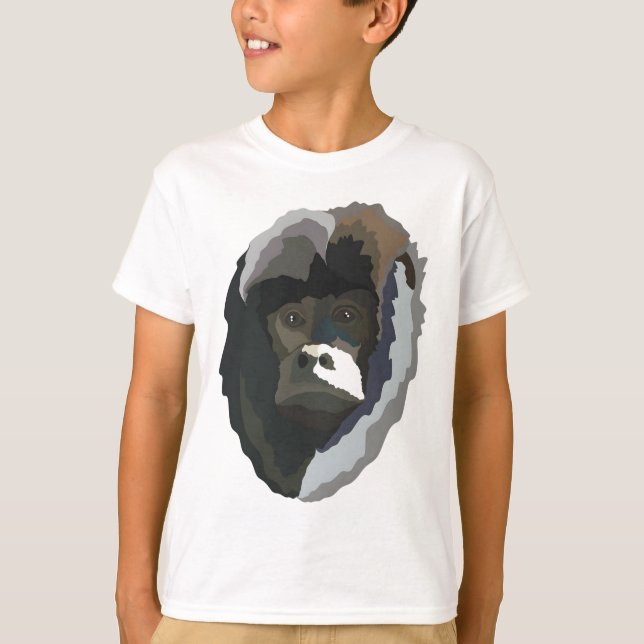 B is for Black Howler Monkey T-Shirt (Front)