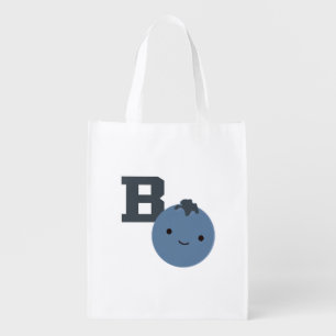 B is for Blueberry Grocery Bag
