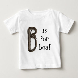 "B is for boa!" Baby T-Shirt