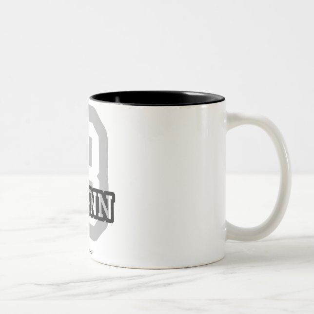 B is for Brynn Two-Tone Coffee Mug (Right)