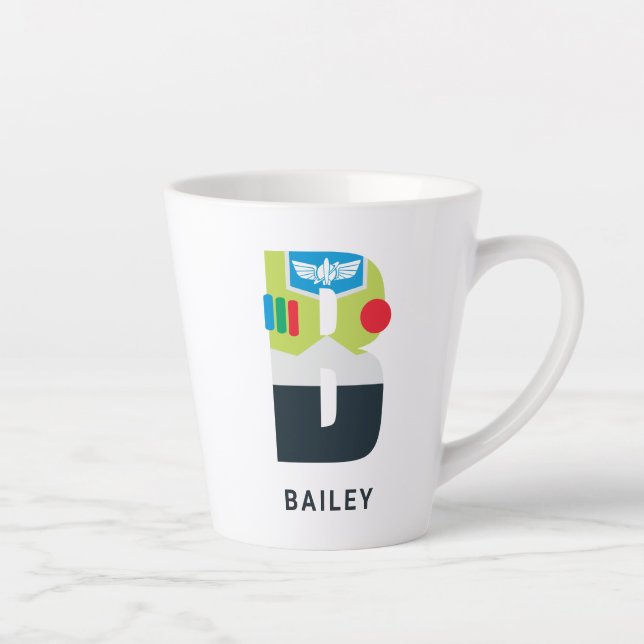 B is for Buzz | Add Your Name Latte Mug (Right)