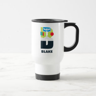 B is for Buzz   Add Your Name Travel Mug