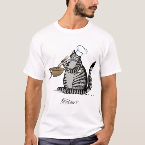 B kliban cat _ chef cat T_Shirt