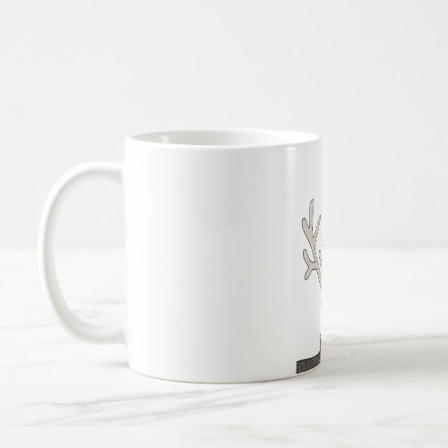 B kliban cat  deer coffee mug